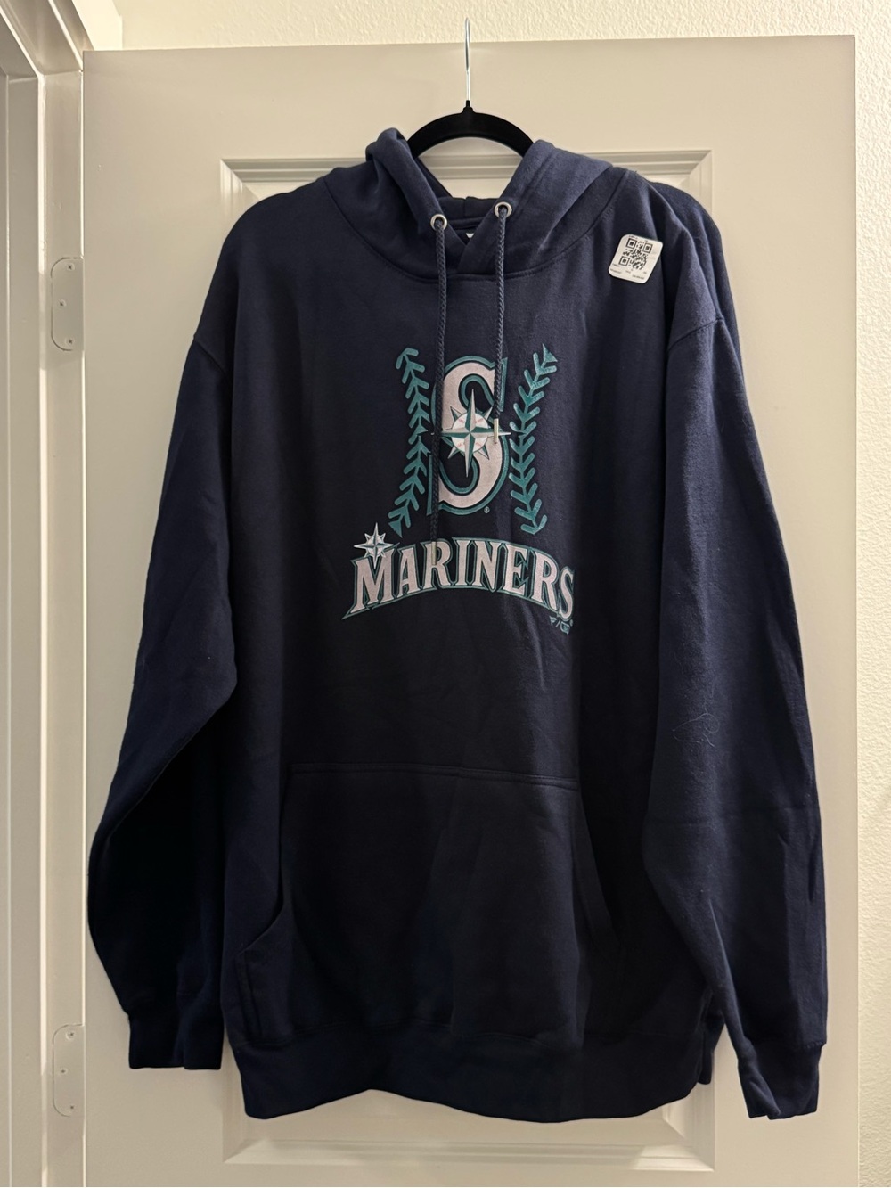 NEW Seattle Mariners Cal Raleigh #29 Fanatics Hoodie Men’s XL Navy